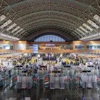 Aeroportul Sabiha Gökçen din Istanbul, Turcia.