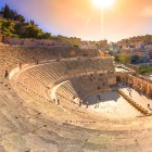 Vedere a vechiului Teatru Roman din Amman