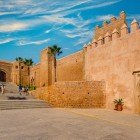 Intrarea în Kasbah-ul Udayas din Rabat, Maroc