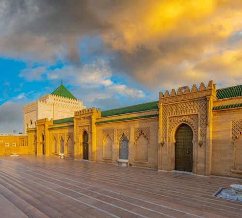 Mausoleul lui Mohammed V în Rabat, Maroc