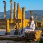 Volubilis, o veche cetate romană, patrimoniu UNESCO, detalii despre colonade