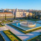 Mănăstirea Jerónimos în cartierul Belém din orașul Lisabona, Portugalia