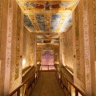 Mormântul lui Ramses VI, faraon al dinastiei a XX-a a Egiptului, situat lângă mormântul lui Tutankhamon în Valea Regilor din Luxor, Egipt